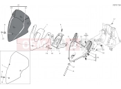 DUCATI Multistrada 1260 Pikes Peak WINDSHIELD [MOD:MS1260PP]