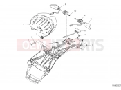 DUCATI 2019 Multistrada 1260 Enduro TAILLIGHT [MOD:MS1260E;XST:AUS,BLG,EUR,GSO,JAP,ROK]