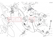 DUCATI 2019 Multistrada 1260 S D Air EXHAUST SYSTEM [MOD:MS1260SA]