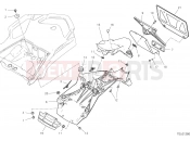 DUCATI 2019 Multistrada 950 S PLATE HOLDER [MOD:MS950S;XST:JAP]