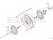 DUCATI 2020 Diavel S FRONT WHEEL [MOD:DVL1260S]