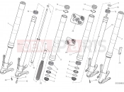 DUCATI Monster 797 FRONT FORK [MOD:M 797]