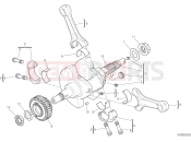 DUCATI Monster 821 CONNECTING RODS [MOD:M 821]