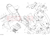 DUCATI Monster 821 EXHAUST SYSTEM [MOD:M 821]
