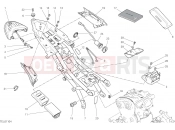 DUCATI Monster 821 REAR FRAME COMP. [MOD:M 821]