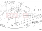 DUCATI 2020 Monster 821 Stealth SIDE STAND [MOD:M821STEA]