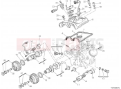 DUCATI Multistrada 1260 Enduro VERTICAL CYLINDER HEAD - TIMING [MOD:MS1260E]