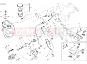 DUCATI Multistrada 1260 Enduro REAR BRAKING SYSTEM [MOD:MS1260E]