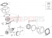 DUCATI 2020 Multistrada 1260 Pikes Peak CYLINDERS - PISTONS [MOD:MS1260PP]