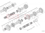 DUCATI 2020 Multistrada 1260 S GEAR BOX [MOD:MS1260S]