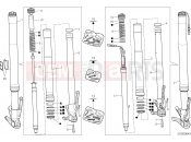 DUCATI 2020 Multistrada 1260 S FRONT FORK [MOD:MS1260S]