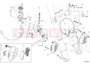 DUCATI 2020 Multistrada 1260 S D Air FRONT BRAKE SYSTEM [MOD:MS1260SA]
