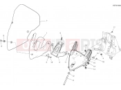 DUCATI Multistrada 950 S WINDSHIELD [MOD:MS950S;PLT:DB10]
