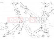 DUCATI 2020 Streetfighter V4 REAR FOOTREST [MOD:SFV4]