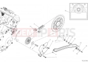 DUCATI 2020 Streetfighter V4 S FRONT SPROCKET - CHAIN [MOD:SFV4 S]