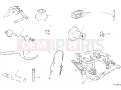 DUCATI 2020 SuperSport WORKSHOP SERVICE TOOLS (FRAME) [MOD:SS 939]