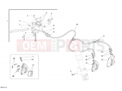 DUCATI Monster 620 Dark FRONT BRAKE SYSTEM 1ST SERIES » BRAKING SYSTEM
