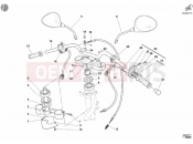 DUCATI Monster 620 Dark Single Disc HANDLEBAR » HANDLE BAR