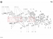 DUCATI Monster 620 Dark Single Disc FOOTREST » FRAME