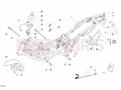 DUCATI Monster 620 Dark Single Disc FRAME » FRAME