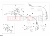 DUCATI Monster 620 Dark Single Disc FRONT BRAKE SYSTEM » BRAKING SYSTEM