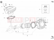 DUCATI Supersport 800 SS CYLINDER - PISTON » ENGINE CASE