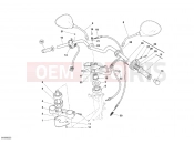 DUCATI 2005 Monster S2R 800 DARK HANDLEBAR » HANDLE BAR