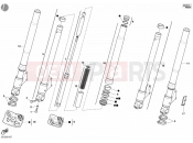 DUCATI Monster 800 FRONT FORK » FRONT SUSPENSION