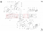 DUCATI 998 Final Ed. EXHAUST SYSTEM » EXHAUST SYSTEM