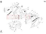 DUCATI Superbike 998 Matrix FAIRING » PLASTICS