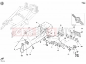 DUCATI 2004 Superbike 998 Matrix Single-Seat REAR MUDGUARD » PLASTICS