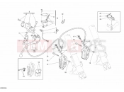 DUCATI Superbike 999 R FRONT BRAKE SYSTEM » BRAKING SYSTEM