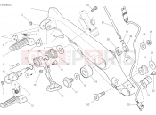 DUCATI Scrambler ICON FOOTRESTS, RIGHT