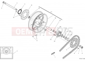 DUCATI Scrambler ICON REAR WHEEL