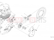 DUCATI 2021 Scrambler 1100 Pro FRONT SPROCKET - CHAIN [MOD:SCR11PRO]