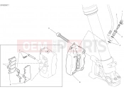 FRONT BRAKE SYSTEM [MOD:SCR800FH] - Ducati Scrambler Desert Sled Fasthouse 2021