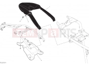 REAR MUDGUARD [MOD:SCR800FH] - Ducati Scrambler Desert Sled Fasthouse 2021