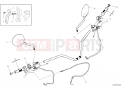 DUCATI 2021 Scrambler Icon Dark HANDLEBAR [MOD:SCR800DK]