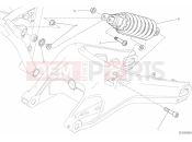 DUCATI 2020 Scrambler Icon Dark REAR SHOCK ABSORBER