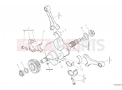 DUCATI Scrambler 1100 Pro CONNECTING RODS [MOD:SCR11DRK]