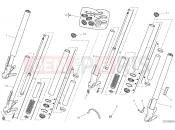 DUCATI Scrambler 1100 Pro FRONT FORK [MOD:SCR11DRK]