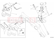DUCATI Scrambler 1100 Pro REAR BRAKE SYSTEM [MOD:SCR11DRK]