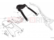 DUCATI Scrambler 1100 Pro REAR MUDGUARD [MOD:SCR11DRK]