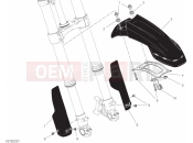 DUCATI Scrambler 1100 Special FRONT MUDGUARD [MOD:SCR11SPE]