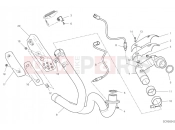 DUCATI Scrambler 1100 Special EXHAUSRT PIPE ASSY [MOD:SCR11SPE]