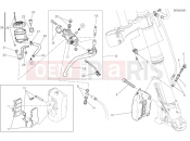 DUCATI Scrambler Cafe Racer FRONT BRAKE SYSTEM [MOD:SCR800CR]