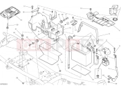 DUCATI 2015 Scrambler Full Throttle BATTERY HOLDER [MOD:SCR800FT]