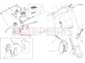 DUCATI 2015 Scrambler Full Throttle FRONT BRAKE SYSTEM [MOD:SCR800FT]
