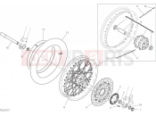 DUCATI 2015 Scrambler Full Throttle FRONT FORK [MOD:SCR800FT;XST:EUR,TWN]