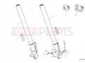 DUCATI Diavel 1260 Lamborghini FRONT FORK [MOD:DVLAMBO]